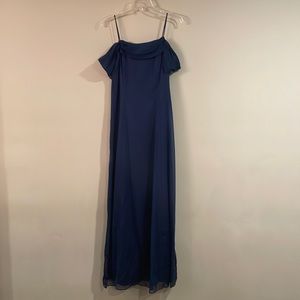 Betsy and Adam by Jaslene navy gown